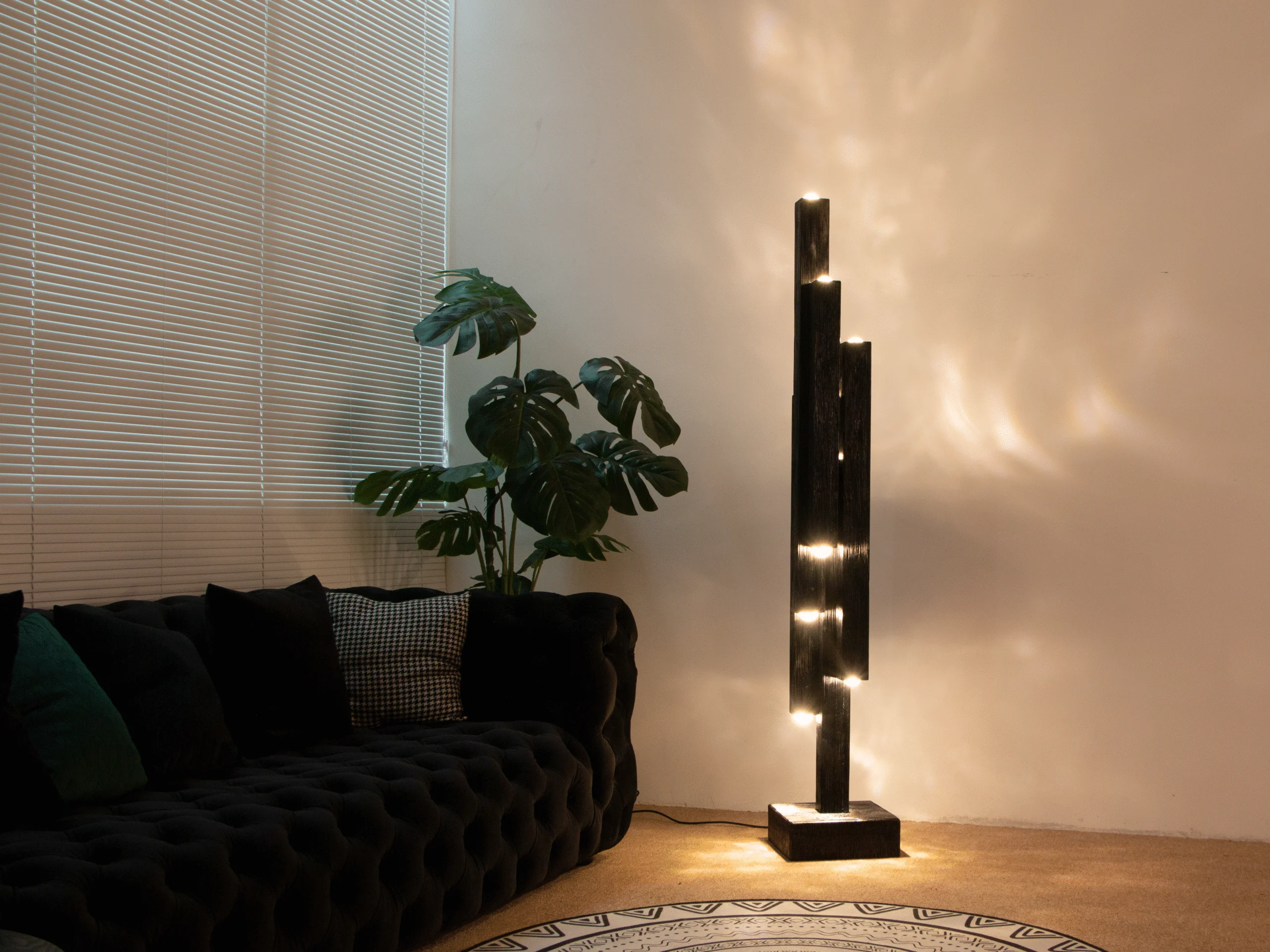 Artistic Handmade Solid Wood Apex Floor Lamp 1 scaled – Flowlight Design Artistic Handmade Solid Wood Apex Floor Lamp 1 scaled | Flowlight Design