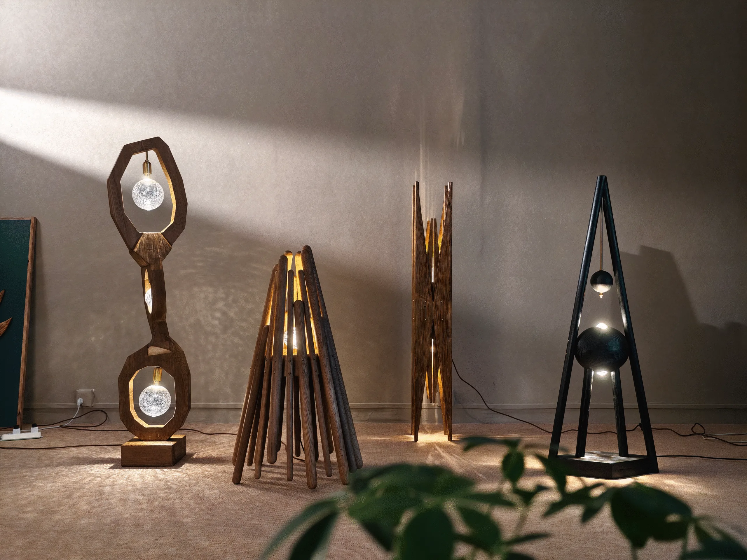 Artistic Handmade Solid Wood Floor Lamps Collection scaled – Flowlight Design Artistic Handmade Solid Wood Floor Lamps Collection scaled | Flowlight Design