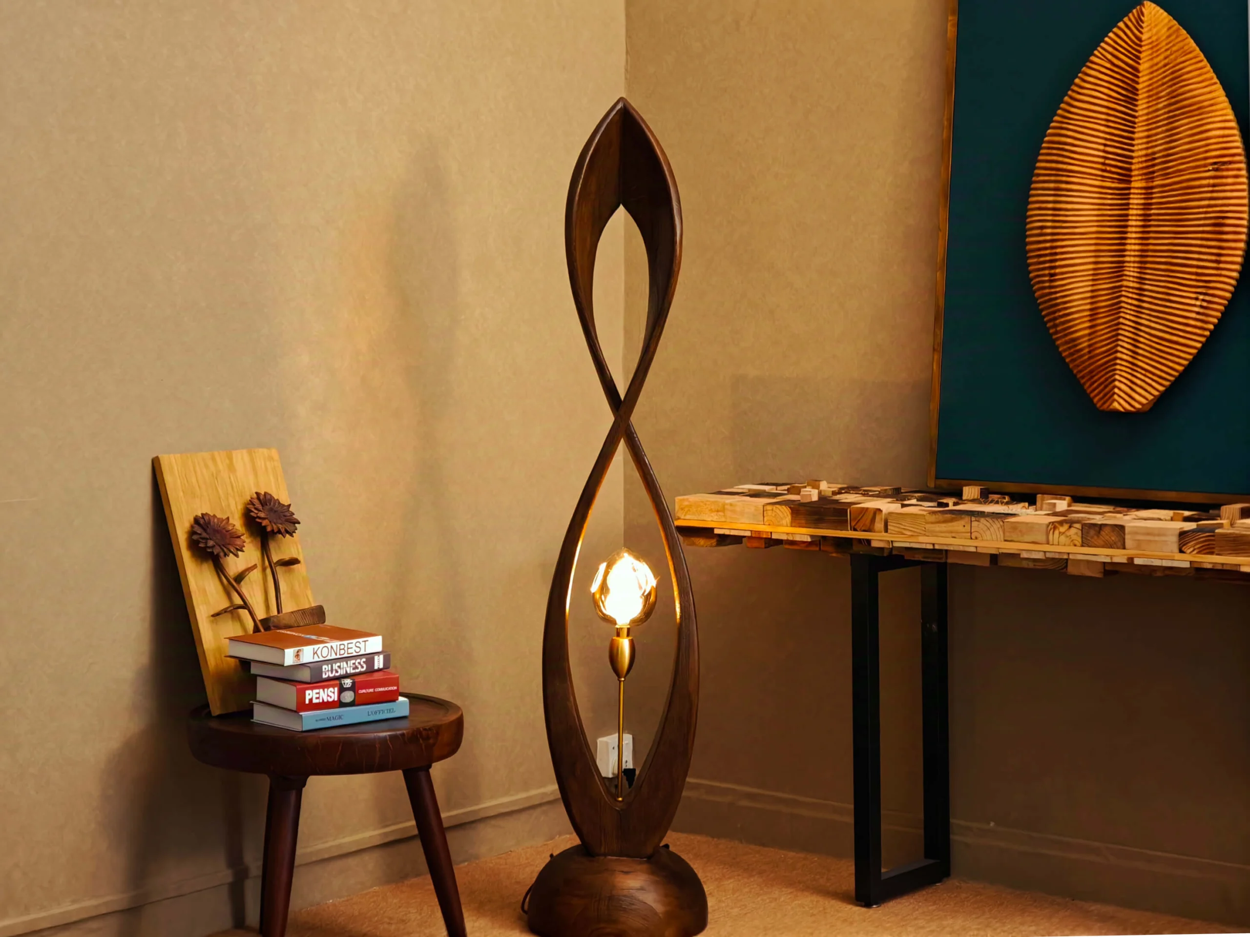 Infinity Artistic Natural Solid Wood Floor Lamp 1 scaled – Flowlight Design Infinity Artistic Natural Solid Wood Floor Lamp 1 scaled | Flowlight Design