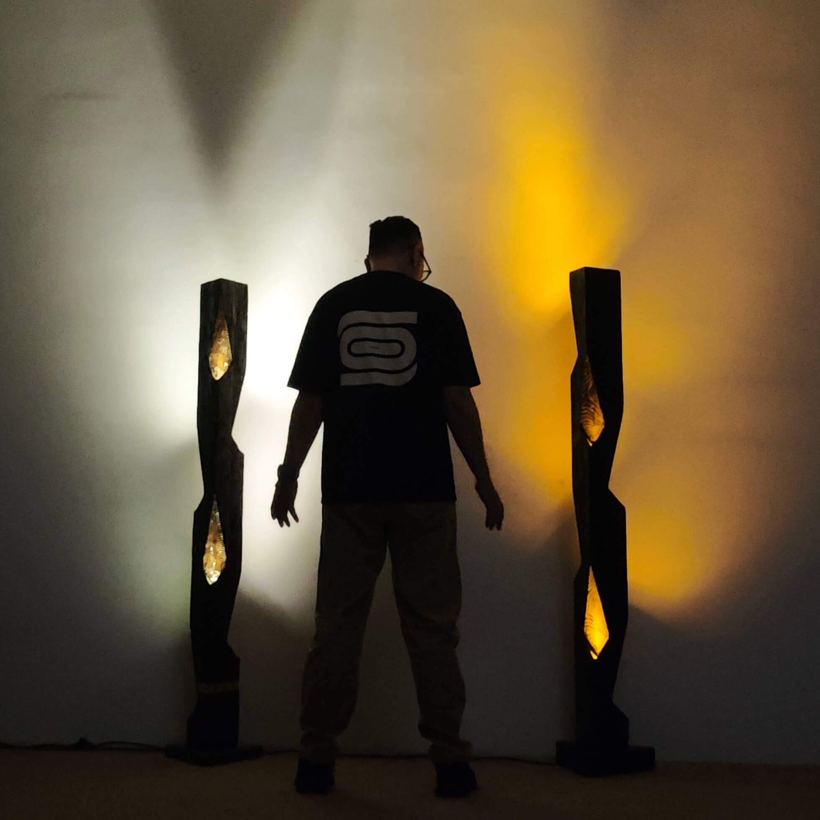Origin Artistic Solid Wood Floor Lamps Displayed | Flowlight Design